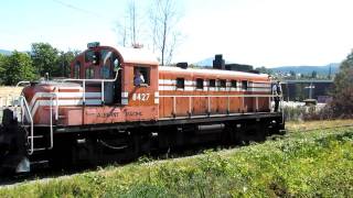 Alberni Pacific Railway RS3 8427 Aug 2011 Pt 2 [upl. by Eiznikam164]