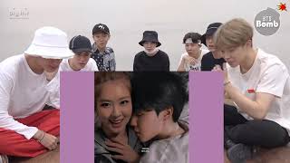 BTS Reaction  BTS x BLACKPINK COUPLE SHIPS 2019 [upl. by Enidaj]