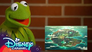 Kermit Reacts to Amphibia 🐸  Amphibia  Disney Channel [upl. by Nelg]