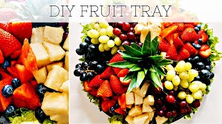 EASY FRUIT PLATTER  WOW YOUR GUESTS [upl. by Swayne]