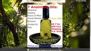 Holy Land Anointing Oil [upl. by Lise]