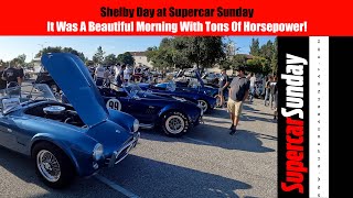 Shelby Day at Supercar Sunday  Cobras Ford Gas GT500s GT350s and so much more [upl. by Michelsen779]