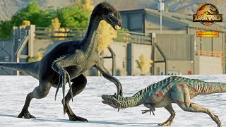 Therizinosaurus vs Carnivores  Dominion Biosyn Expansion  Jurassic World Evolution 2 [upl. by Eednak]