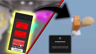 Roblox Exploiting FE Fling GUI Showcase  Link [upl. by Zenitram]