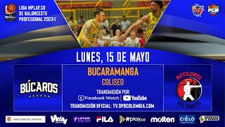 LIVE LigaWPlayDeBaloncesto  Búcaros de Bucaramanga VS Motilones del Norte 2023  5  15 [upl. by Eki563]