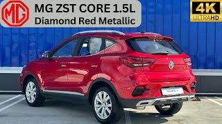 🎥2023 MG ZST Core 15L Diamond Red  InDepth Walkaround Interior Exterior StartUp 4K [upl. by Ninnette]