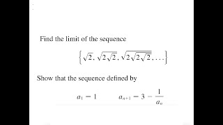 Properties of Sequence Increasing Decreasing Bounded Monotonic [upl. by Anaeel254]