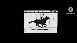 The Horse in Motion First Movie in 1878 [upl. by Silloh866]