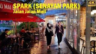 Evening walk at SPARK Senayan Park ‼️Shopping Mall near GBK Stadium  JAKARTA CITY 4K [upl. by Eirrod159]