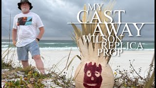 My Cast Away Wilson Replica Prop WIIIIILLLLSSSSOOOONNNN [upl. by Aisnetroh892]