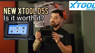 The New XTOOL D5S Diagnostic Scan Tool For the DIY and the professional [upl. by Hayn]