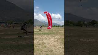 Nice tips touch😄 birbillingparagliding paragliding viralshorts [upl. by Ennovart]