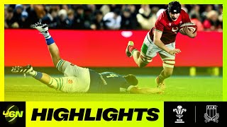 2024 U6N20  HIGHLIGHTS  WALES V ITALY [upl. by Silsbye]