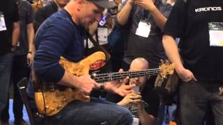 Wojtek Pilichowski at NAMM 2014 [upl. by Acnaiv]