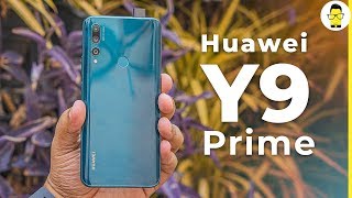 Huawei Y9 Prime 2019 unboxing handson review affordable pop up camera phone [upl. by Naimed]