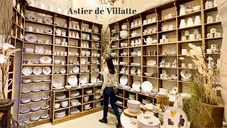 【NY暮らし】アスティエ・ド・ヴィラットでお買い物｜Astier De Villatte｜パリ生まれの陶器 [upl. by Ayn]