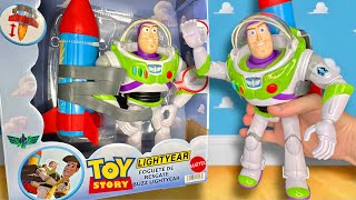 ABRINDO NOVO BUZZ LIGHTYEAR FOGUETE DE RESGATE TOY STORY PETER TOYS [upl. by Pizor384]