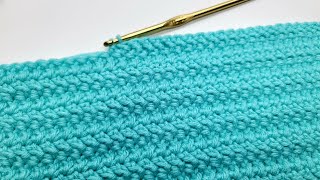 Quick and Easy Crochet Baby Blanket Pattern for Beginners  Herringbone Stitch [upl. by Nosaes]