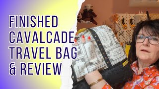 Cavalcade Travel Bag with Harry Potter Fabric  fridaysews Vlog 34 [upl. by Ruy]