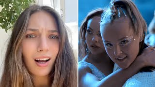 Maddie Ziegler REACTS to JoJo Siwa’s ‘Karma’ Music Video [upl. by Brandt]