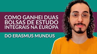 Bolsista Erasmus Mundus de mestrado na Europa conta da mentoria do Partiu Intercâmbio [upl. by Philoo815]