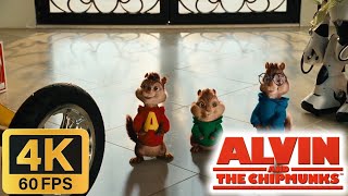 Alvin and the Chipmunks 2007  Chipmunks Live In Ians House 4K60FPS [upl. by Anelac]