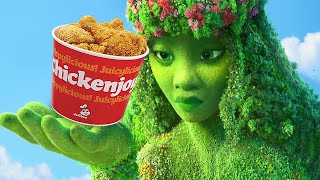 Moana Craziness 9  Te Fiti loves Chickenjoy [upl. by Neeruam469]