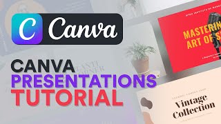 How To Create Canva Presentations 2024  Step By Step [upl. by Akirej270]