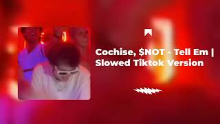 Cochise  Tell Em  Slowed Tiktok Version [upl. by Gwen]