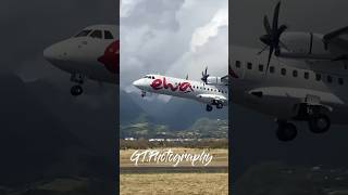 FOJMZ Takeoff to Antsiranana in Madagascar from Reunion Island aviation planespotting airplane [upl. by Erde532]