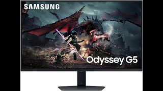 Samsung Odyssey G50D LS32DG502ENXZA Monitor InDepth Review [upl. by Atikat]