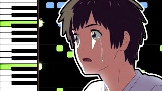 Kimi no na wa OST  Kataware Doki Synthesia [upl. by Adelia]