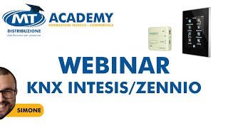 KNX INTESIS ZENNIO WEBINAR  Modalità di interfaccia e gestione della climatizzazione [upl. by Aisat244]