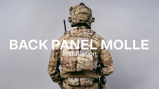 Ferro Concepts  Back Panel MOLLE  Install Video [upl. by Elleirad]