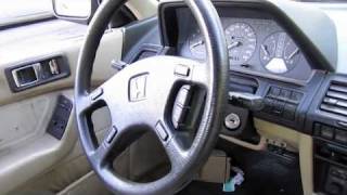 1989 Honda Accord Coupe w 249k Miles Start Up Engine and In Depth Tour [upl. by Roel]