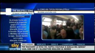 Balotelli Song  Coro tifosi MCity [upl. by Hahseram]