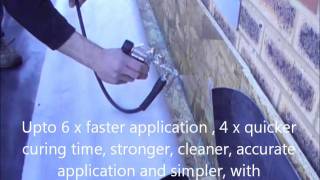 RubberBond EPDM and sprayable bonding adhesive [upl. by Haerle714]