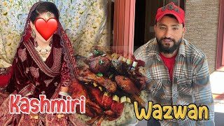 finall shadi mai ponch gyaai 🥰 kashmiri wazwan kahne ponch gyai 🥰 [upl. by Osugi]