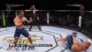 EA Sports UFC  Easter Egg Hunt vs Dos Santos [upl. by Pathe249]