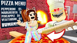 I TRIED To Escape Escape Papa Pizzas Pizzeria SCARY OBBY Roblox [upl. by Pahl]