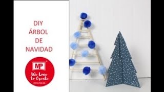 DIY Árbol de Navidad  Ideas para hacer árboles de Navidad 2018 [upl. by Drooff]