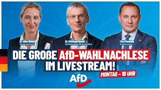 Wahlnachlese Brandenburg Alice Weidel Tino Chrupalla amp Christoph Berndt  AfD [upl. by Anires950]