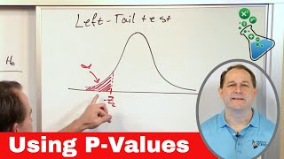 05  Using PValues in Hypothesis Testing Compare P Value to Level of Significance [upl. by Atnoed]