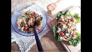 سلطة الكينوا جدا صحية و سهلة vegan and Healthy salad [upl. by Reede317]