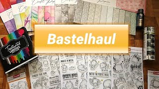 Simones Bastelkram Haul bastelhaul [upl. by Akcinat]