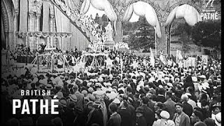 Lourdes Pilgrimage 1934 [upl. by Rosemare260]