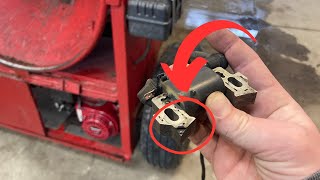 What keeps fouling this sparkplug Tree Baler Fix [upl. by Mages759]