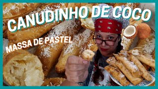 CANUDINHO DE COCO COM 3 INGREDIENTES [upl. by Sundberg]