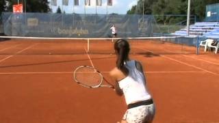 Aida Kelic  College Tennis Recruiting Video [upl. by Ahsenra814]