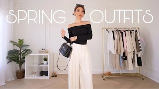 20 SPRING OUTFITS  Fashion lookbook 2024 [upl. by Aleakim]